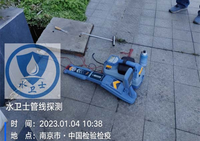 盐城金属管道探测案例-南京某产品检测中心